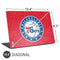 NBA Philadelphia 76ers Distressed Universal Laptop 16.6in (13.4 x 9.7in) Skin