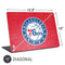 NBA Philadelphia 76ers Distressed Universal Laptop 17in (13.8 x 10in) Skin