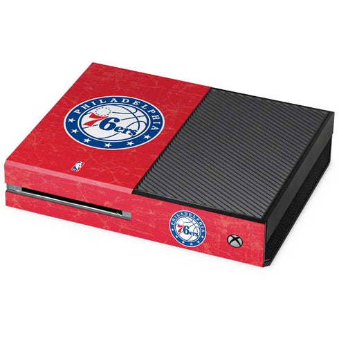NBA Philadelphia 76ers Distressed Xbox One Skins
