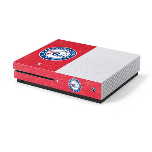 NBA Philadelphia 76ers Distressed Xbox One Skins