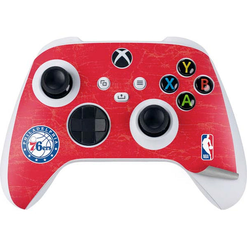 NBA Philadelphia 76ers Distressed Xbox Series S Bundle Skin