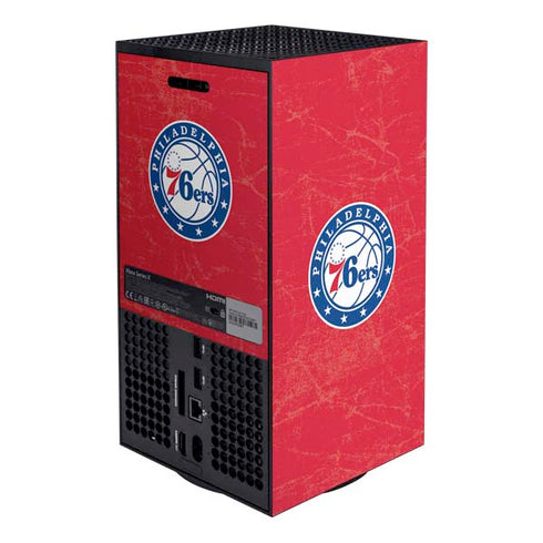 NBA Philadelphia 76ers Distressed XBox Series X Digital Edition Bundle Skin