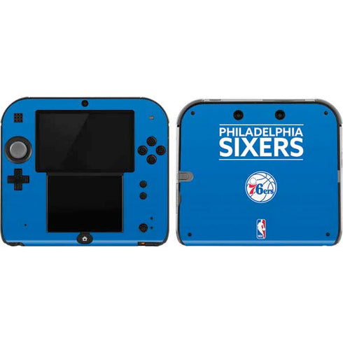 NBA Philadelphia 76ers Standard - Blue Nintendo 2DS Skin