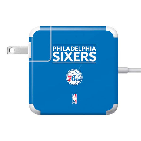 NBA Philadelphia 76ers Standard - Blue 85W Power Adapter (15 and 17 inch MacBook Pro Charger) Skin