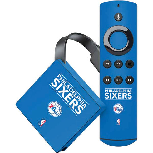 NBA Philadelphia 76ers Standard - Blue Amazon Fire TV Skin
