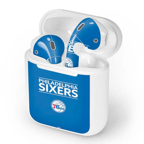 NBA Philadelphia 76ers Standard - Blue Apple AirPods Skin