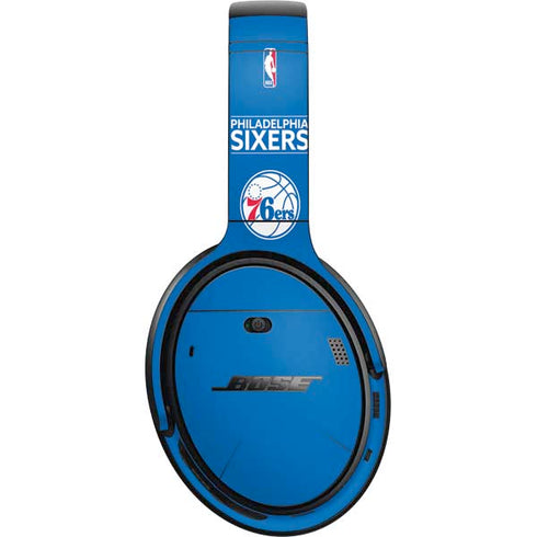 NBA Philadelphia 76ers Standard - Blue Bose QuietComfort 35 Headphones Skin