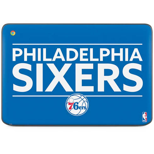 NBA Philadelphia 76ers Standard - Blue HP Chromebook Skin