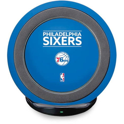 NBA Philadelphia 76ers Standard - Blue Fast Charge Wireless Charging Stand Skin