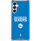 NBA Philadelphia 76ers Standard - Blue Galaxy A16 5G Clear Case