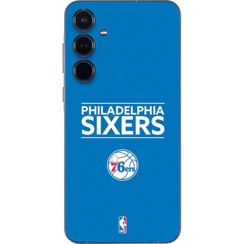 NBA Philadelphia 76ers Standard - Blue Galaxy A35 5G Skin