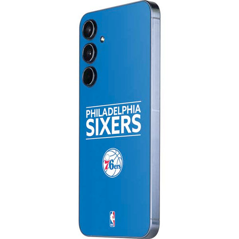 NBA Philadelphia 76ers Standard - Blue Galaxy A55 5G Skin