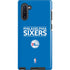 NBA Philadelphia 76ers Standard - Blue Galaxy Cases