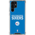 NBA Philadelphia 76ers Standard - Blue Galaxy S23 Ultra Clear Case