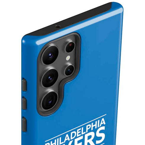 NBA Philadelphia 76ers Standard - Blue Galaxy S23 Ultra Pro Case