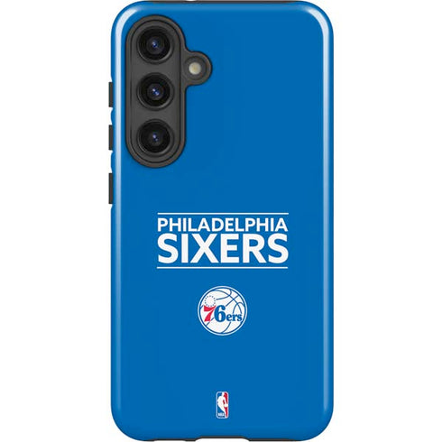 NBA Philadelphia 76ers Standard - Blue Galaxy S25 Impact Case