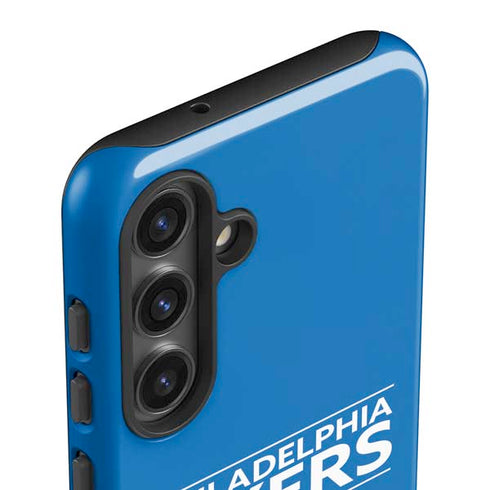 NBA Philadelphia 76ers Standard - Blue Galaxy S25 Impact Case