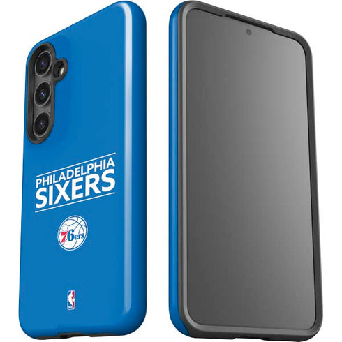 NBA Philadelphia 76ers Standard - Blue Galaxy S25 Impact Case