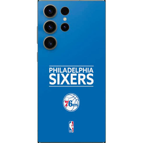 NBA Philadelphia 76ers Standard - Blue Galaxy S24 Ultra Skin