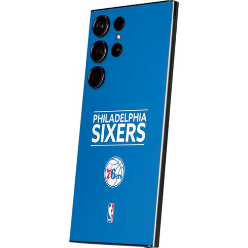 NBA Philadelphia 76ers Standard - Blue Galaxy S25 Ultra Skin