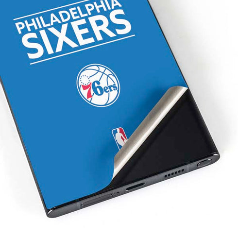 NBA Philadelphia 76ers Standard - Blue Galaxy S25 Ultra Skin