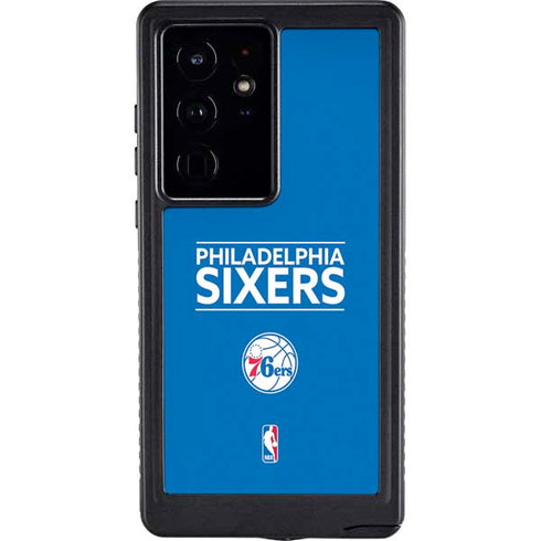 NBA Philadelphia 76ers Standard - Blue Galaxy S24 Ultra Waterproof Case