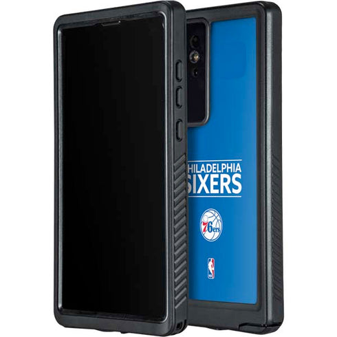 NBA Philadelphia 76ers Standard - Blue Galaxy S24 Ultra Waterproof Case