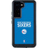 NBA Philadelphia 76ers Standard - Blue Galaxy S24 Waterproof Case