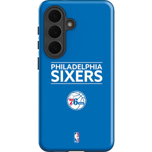 NBA Philadelphia 76ers Standard - Blue Galaxy S26 Impact Case