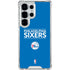 NBA Philadelphia 76ers Standard - Blue Galaxy S26 Ultra Clear Case