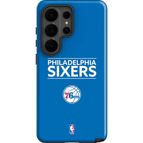 NBA Philadelphia 76ers Standard - Blue Galaxy S26 Ultra Impact Case