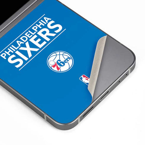 NBA Philadelphia 76ers Standard - Blue Galaxy Z Flip6 Skin