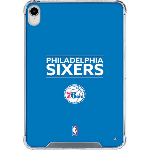 NBA Philadelphia 76ers Standard - Blue iPad 11th Gen (2025) Clear Case