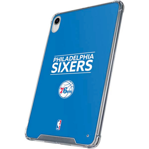 NBA Philadelphia 76ers Standard - Blue iPad 11th Gen (2025) Clear Case
