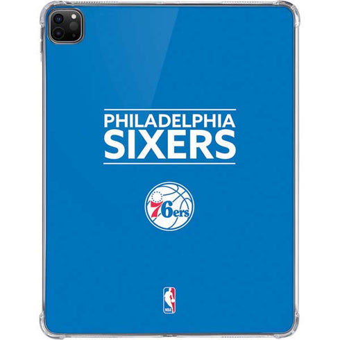 NBA Philadelphia 76ers Standard - Blue iPad Pro 11in (2024) Clear Case