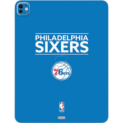 NBA Philadelphia 76ers Standard - Blue iPad Pro 13in M4 (2024) Skin
