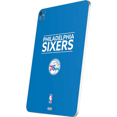 NBA Philadelphia 76ers Standard - Blue iPad Pro 13in M4 (2024) Skin