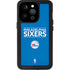 NBA Philadelphia 76ers Standard - Blue iPhone 15 Pro Waterproof Case