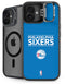 NBA Philadelphia 76ers Standard - Blue iPhone 16 Kickstand Case