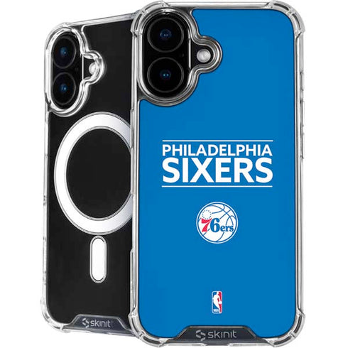 NBA Philadelphia 76ers Standard - Blue iPhone 16 MagSafe Case