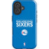 NBA Philadelphia 76ers Standard - Blue iPhone 16 Plus Impact Case