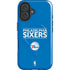 NBA Philadelphia 76ers Standard - Blue iPhone 16 Plus Magsafe Impact Case