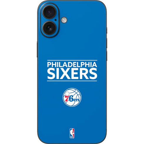 NBA Philadelphia 76ers Standard - Blue iPhone 16 Plus Skin