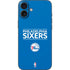 NBA Philadelphia 76ers Standard - Blue iPhone 16 Plus Skin