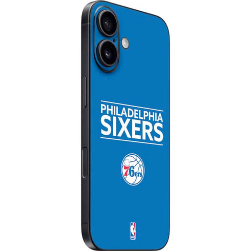 NBA Philadelphia 76ers Standard - Blue iPhone 16 Plus Skin