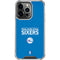 NBA Philadelphia 76ers Standard - Blue iPhone 16 Pro Clear Case