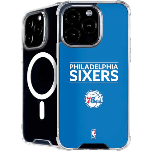 NBA Philadelphia 76ers Standard - Blue iPhone 16 Pro MagSafe Case