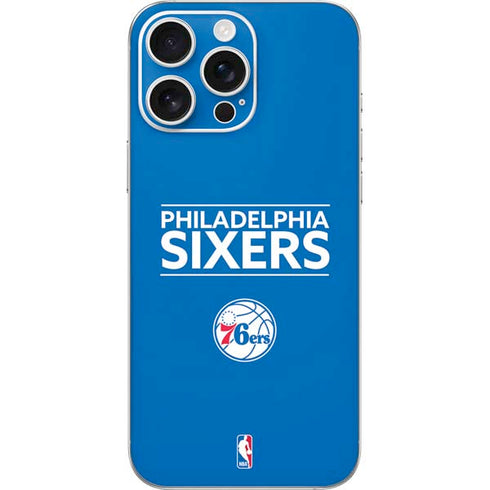 NBA Philadelphia 76ers Standard - Blue iPhone 16 Pro Max Skin