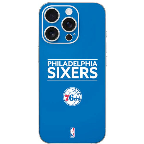 NBA Philadelphia 76ers Standard - Blue iPhone 16 Pro Skin