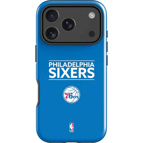 NBA Philadelphia 76ers Standard - Blue iPhone 18 Pro Max Impact Case